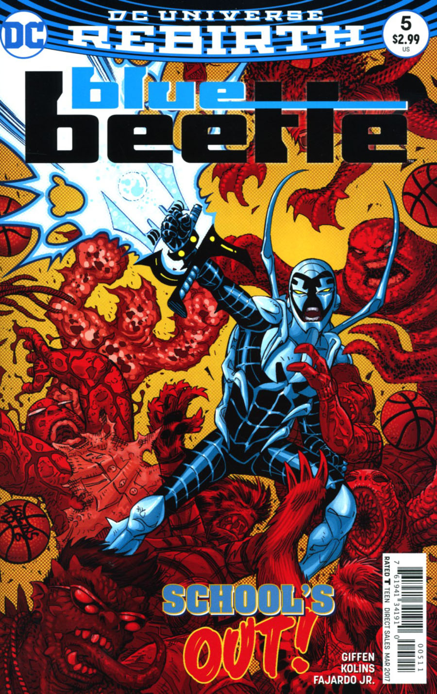 Blue Beetle (DC) Vol 4 #5 Cover A Regular Scott Kolins Cover