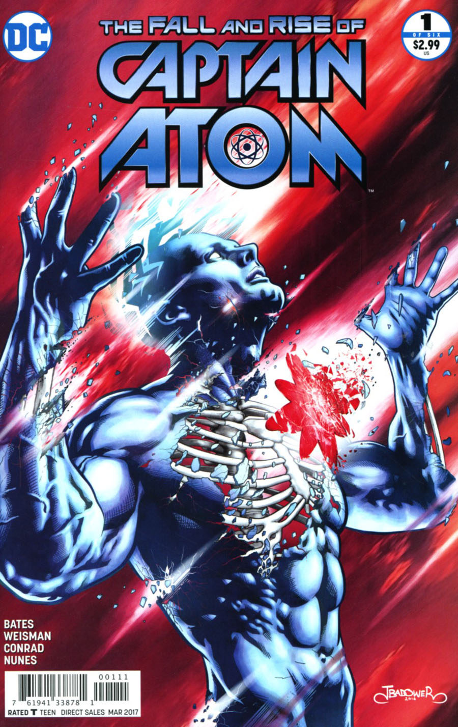 Fall And Rise Of Captain Atom #1 Cover A Regular Jason Badower Cover