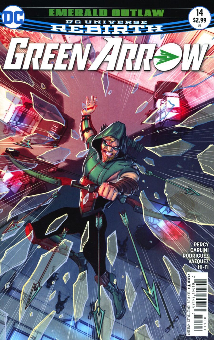 Green Arrow Vol 7 #14 Cover A Regular W Scott Forbes Cover