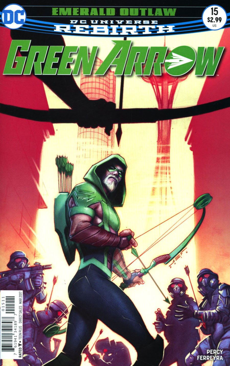 Green Arrow Vol 7 #15 Cover A Regular Juan Ferreyra Cover