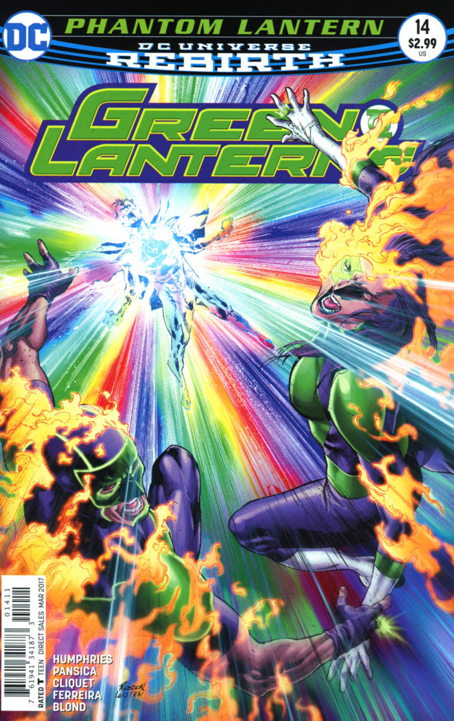 Green Lanterns #14 Cover A Regular Robson Rocha & Jay Leisten Cover