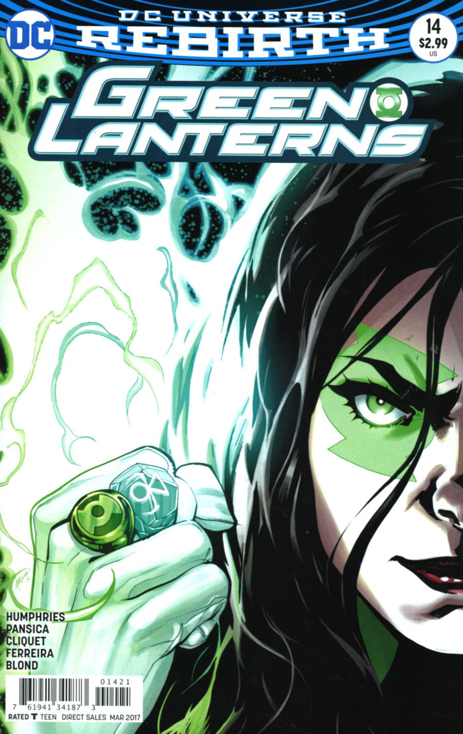 Green Lanterns #14 Cover B Variant Emanuela Lupacchino Cover
