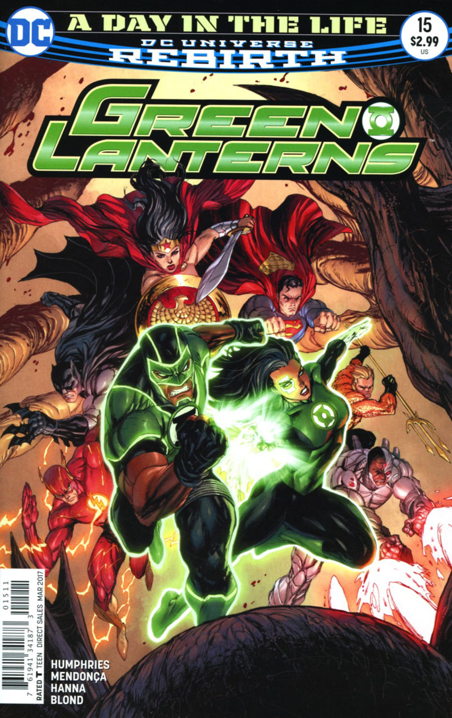 Green Lanterns #15 Cover A Regular Drew Johnson Cover