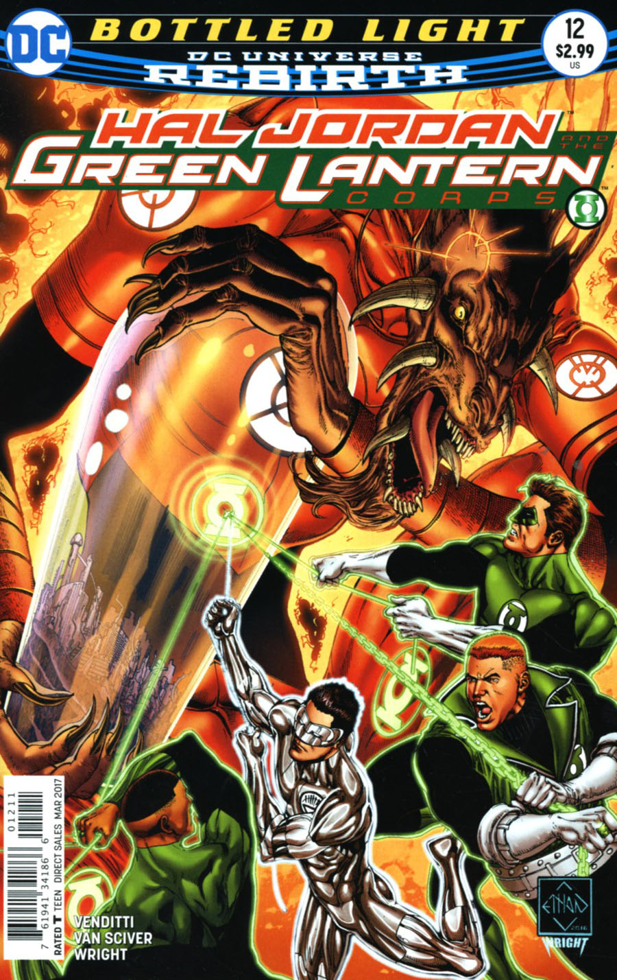 Hal Jordan And The Green Lantern Corps #12 Cover A Regular Ethan Van Sciver Cover