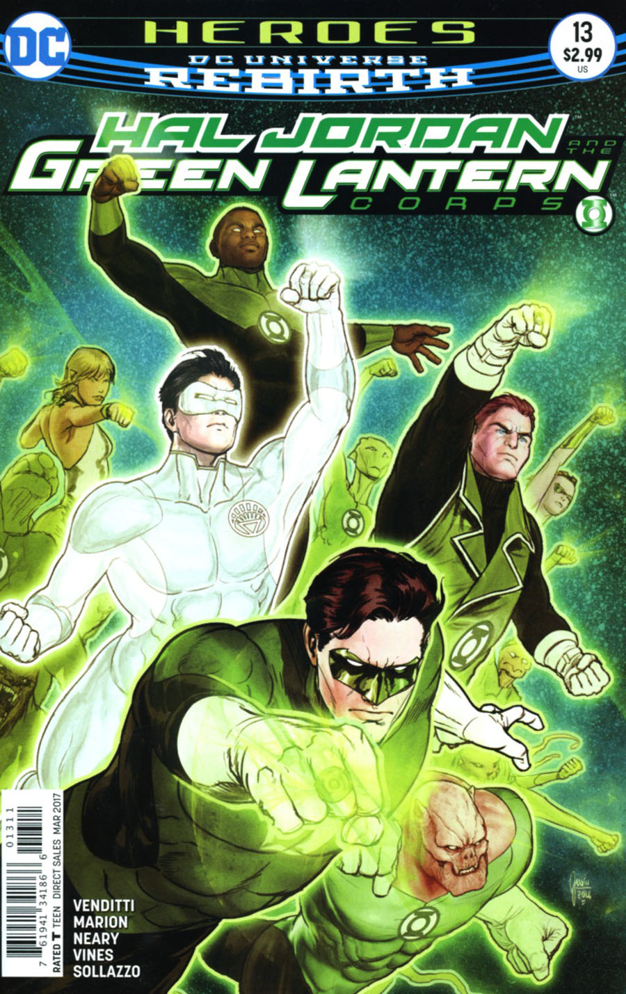 Hal Jordan And The Green Lantern Corps #13 Cover A Regular Ethan Van Sciver Cover