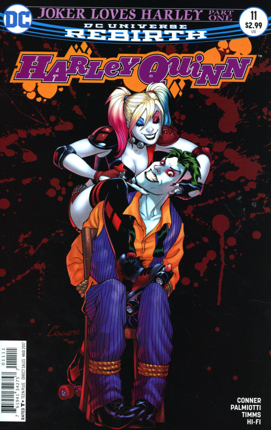 Harley Quinn Vol 3 #11 Cover A Regular Amanda Conner Cover