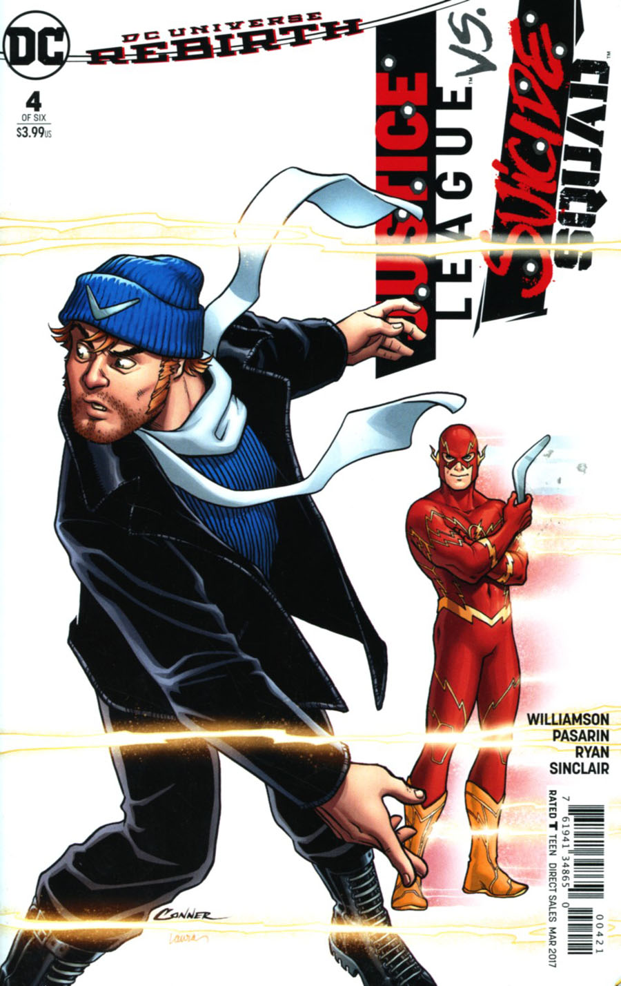 Justice League vs Suicide Squad #4 Cover B Variant Justice League Cover