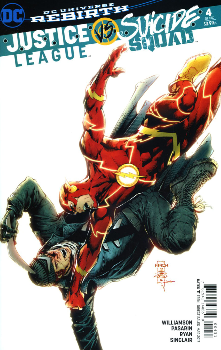 Justice League vs Suicide Squad #4 Cover C Variant Suicide Squad Cover