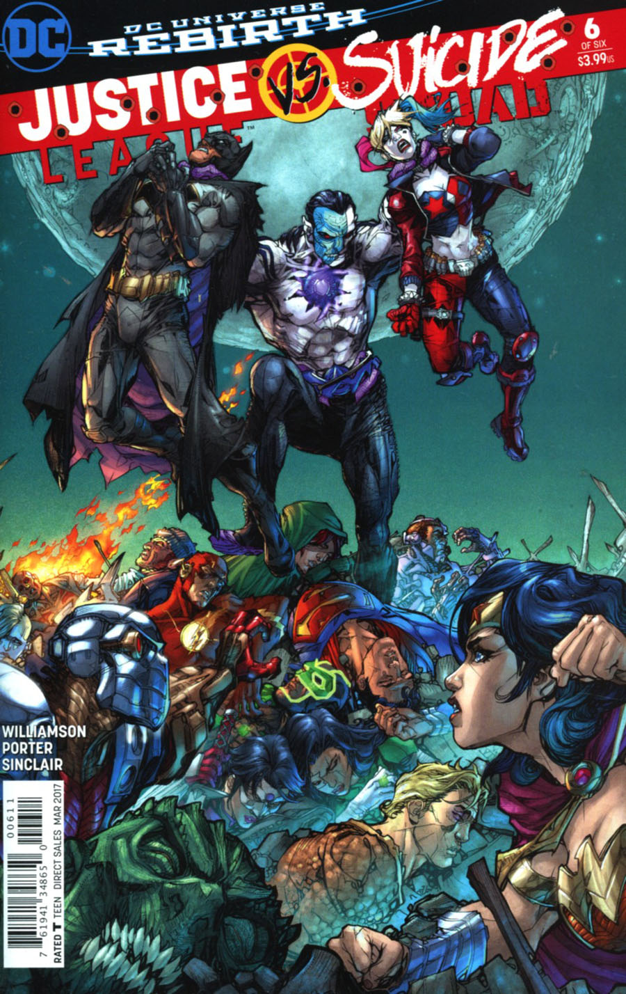 Justice League vs Suicide Squad #6 Cover A Regular Howard Porter Cover