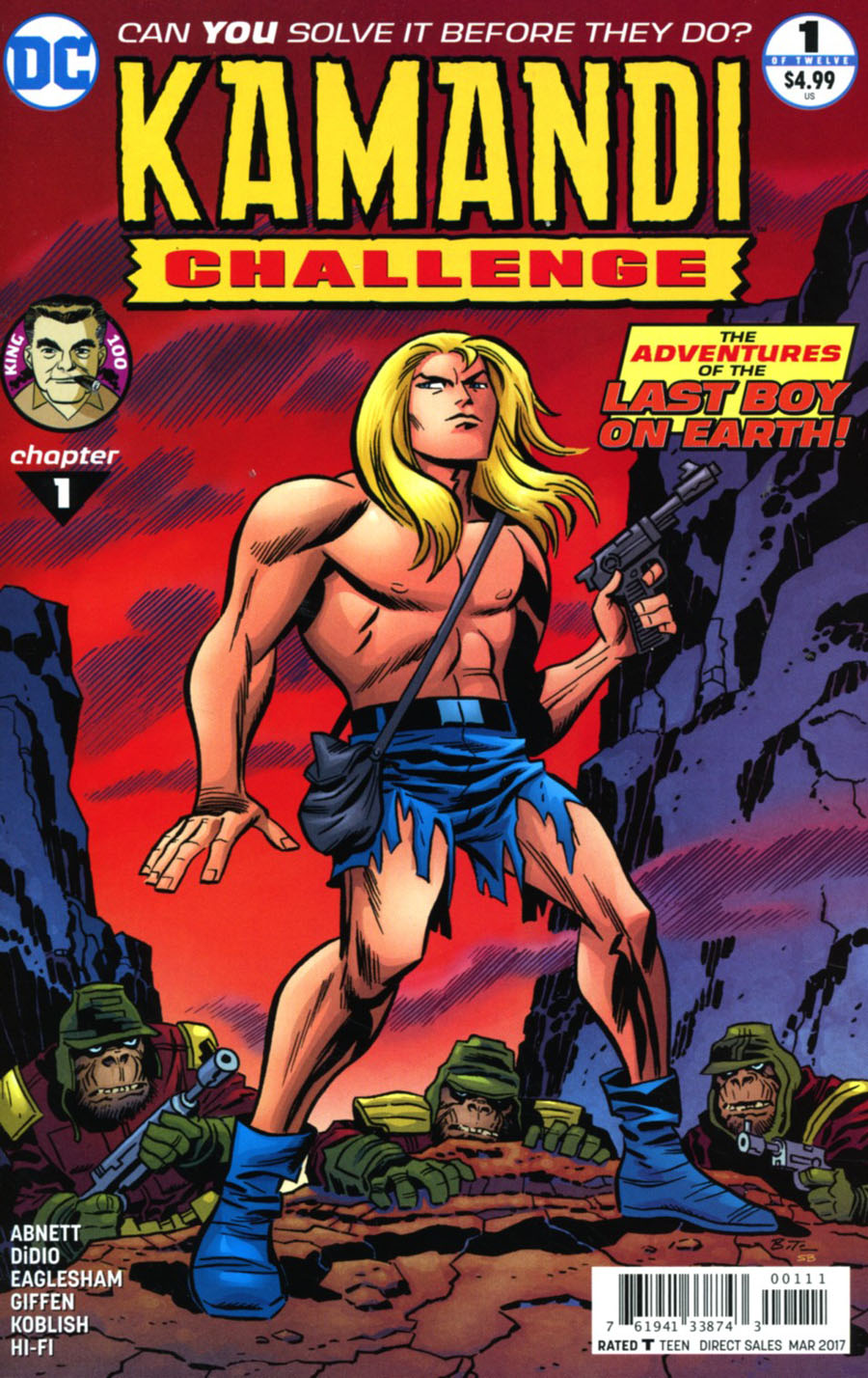 Kamandi Challenge #1 Cover A 1st Ptg Regular Bruce Timm Cover