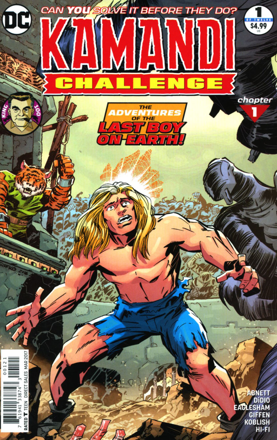 Kamandi Challenge #1 Cover C Variant Keith Giffen & Scott Koblish Cover