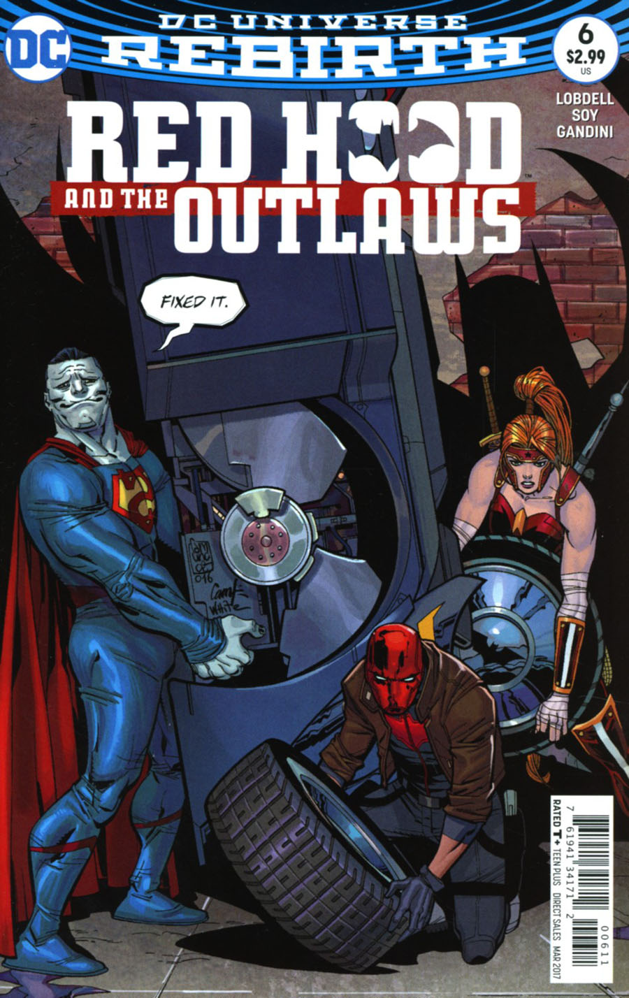 Red Hood And The Outlaws Vol 2 #6 Cover A Regular Giuseppe Camuncoli & Cam Smith Cover
