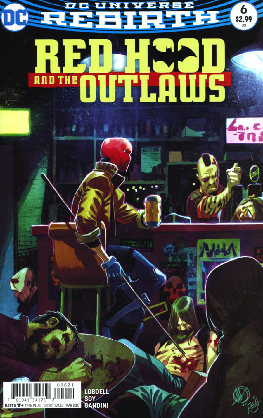 Red Hood And The Outlaws Vol 2 #6 Cover B Variant Matteo Scalera Cover