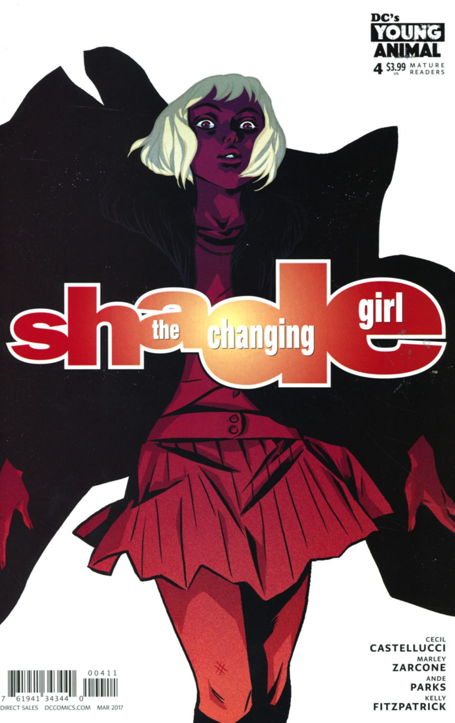 Shade The Changing Girl #4 Cover A Regular Becky Cloonan Cover