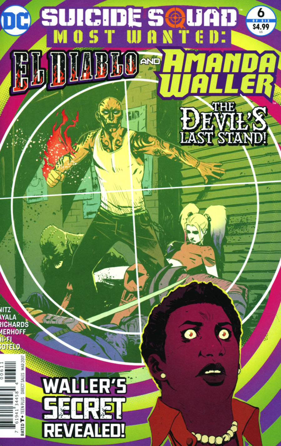 Suicide Squad Most Wanted El Diablo & Amanda Waller #6