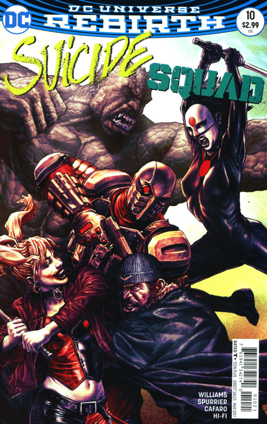 Suicide Squad Vol 4 #10 Cover B Variant Lee Bermejo Cover (Justice League vs Suicide Squad Tie-In)