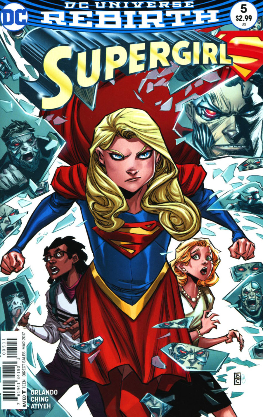 Supergirl Vol 7 #5 Cover A Regular Brian Ching Cover