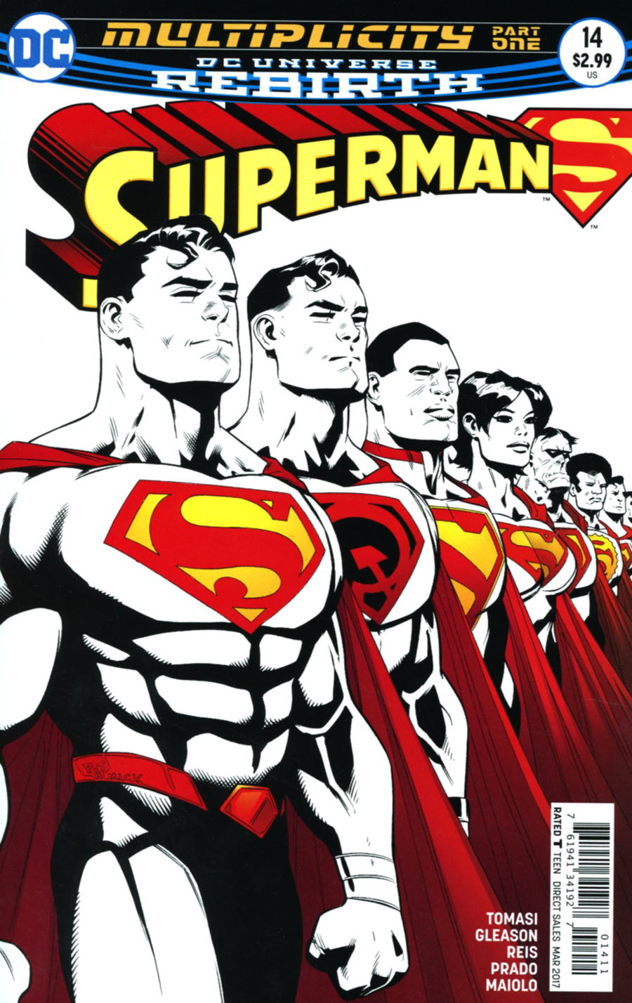 Superman Vol 5 #14 Cover A Regular Patrick Gleason & Mick Gray Cover