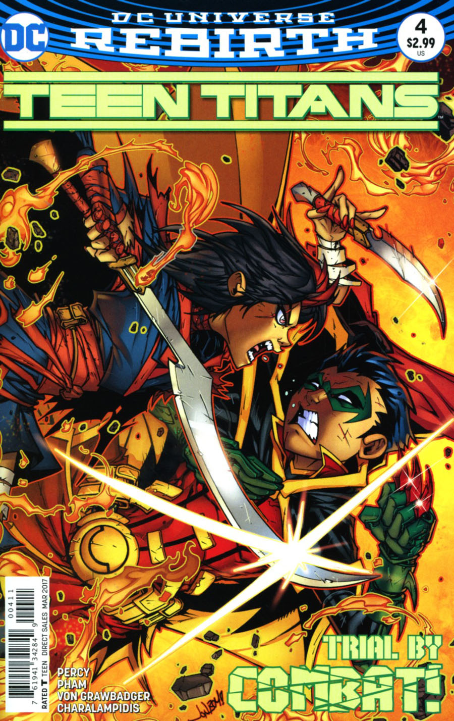Teen Titans Vol 6 #4 Cover A Regular Jonboy Meyers Cover