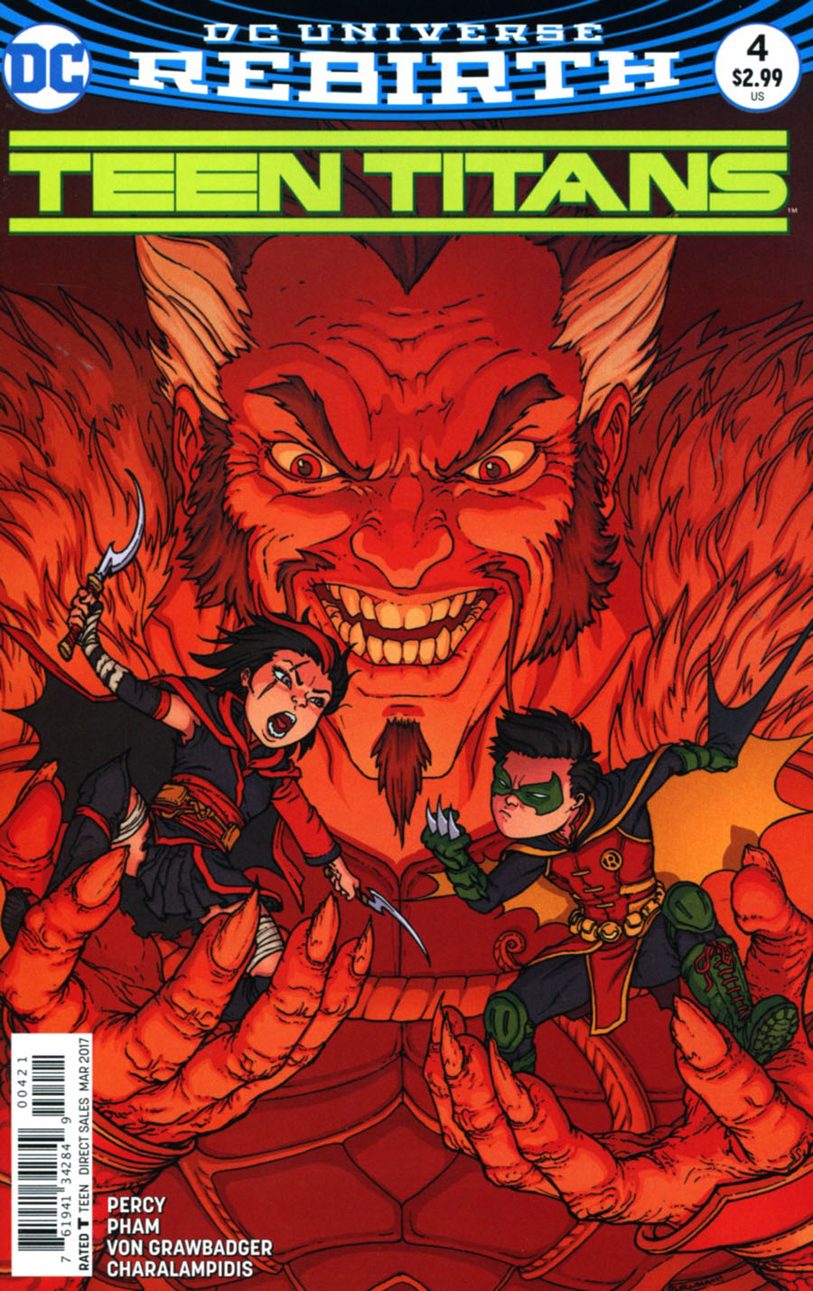 Teen Titans Vol 6 #4 Cover B Variant Chris Burnham Cover