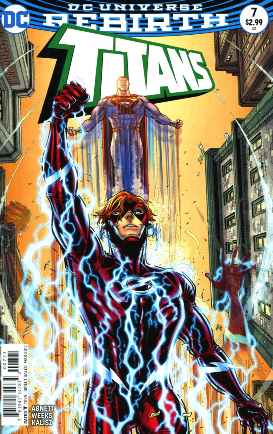 Titans Vol 3 #7 Cover B Variant Nick Bradshaw Cover