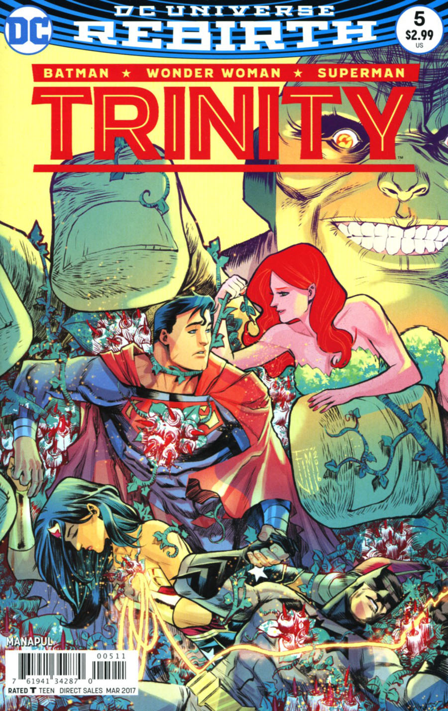 Trinity Vol 2 #5 Cover A Regular Francis Manapul Cover