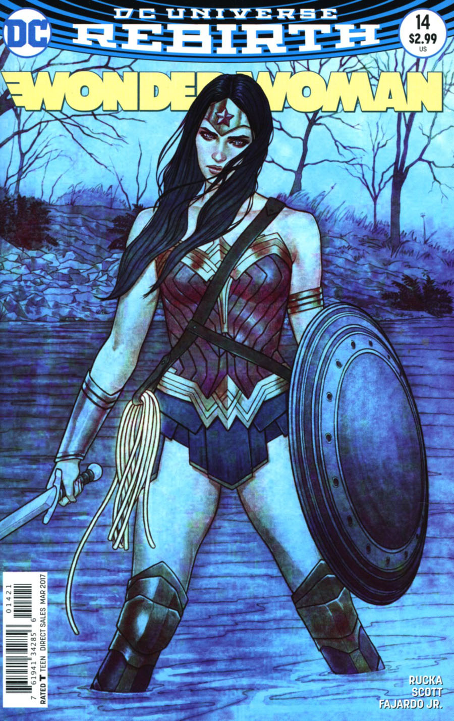 Wonder Woman Vol 5 #14 Cover B Variant Jenny Frison Cover
