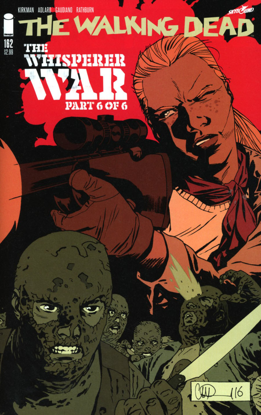 Walking Dead #162 Cover A Charlie Adlard & Dave Stewart