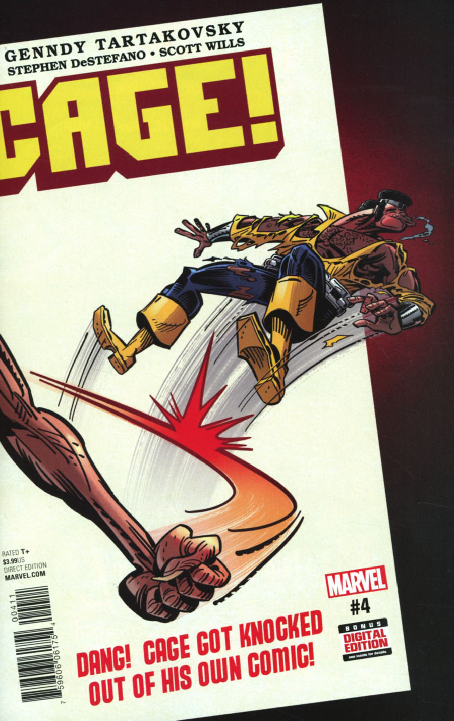 Cage Vol 3 #4 Cover A Regular Genndy Tartakovsky Cover