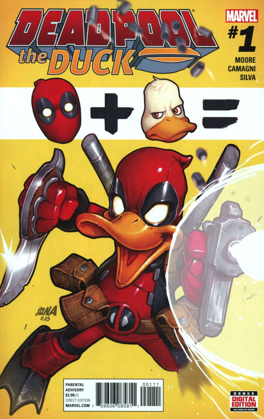 Deadpool The Duck #1 Cover A Regular David Nakayama Cover (Marvel Now Tie-In)