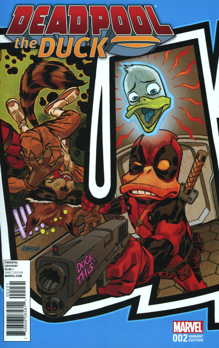 Deadpool The Duck #2 Cover B Variant Connecting Cover (Marvel Now Tie-In)