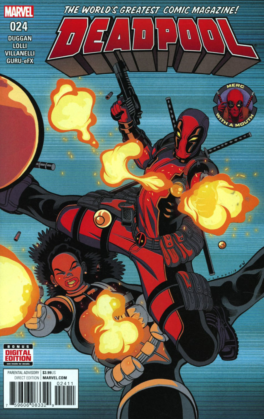 Deadpool Vol 5 #24 Cover A Regular Tradd Moore Cover