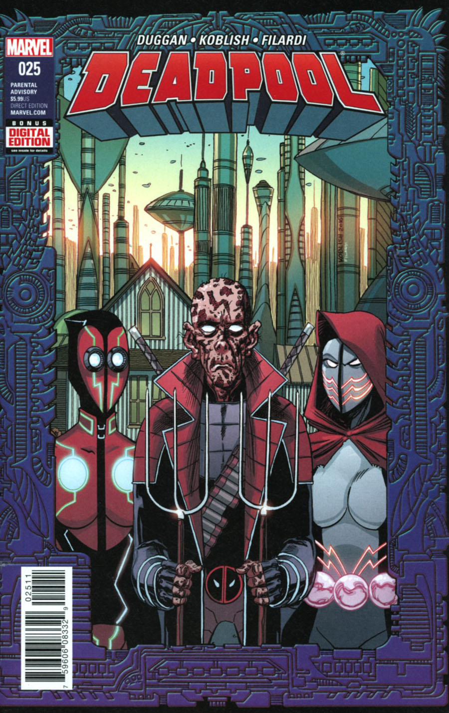 Deadpool Vol 5 #25 Cover A Regular Scott Koblish Cover