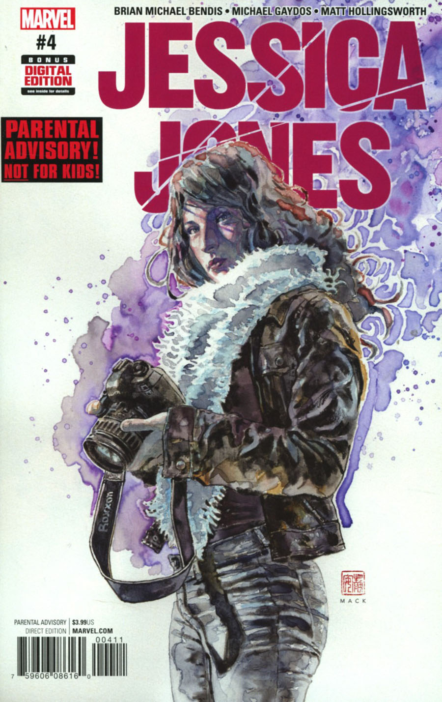 Jessica Jones #4 Cover A Regular David Mack Cover