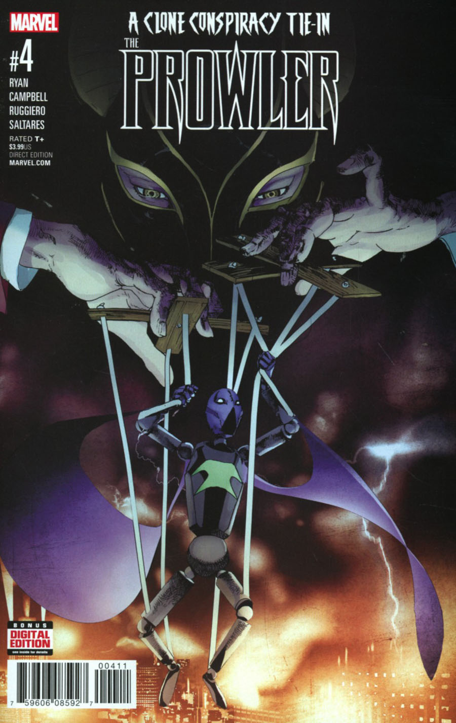 Prowler (Marvel) Vol 2 #4 (Clone Conspiracy Tie-In)