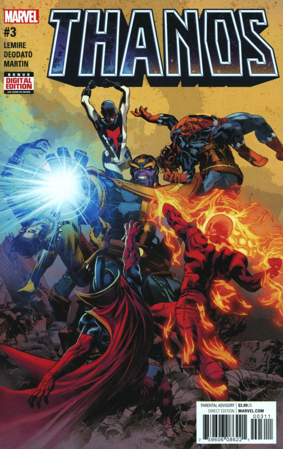 Thanos Vol 2 #3 Cover A Regular Mike Deodato Jr Cover