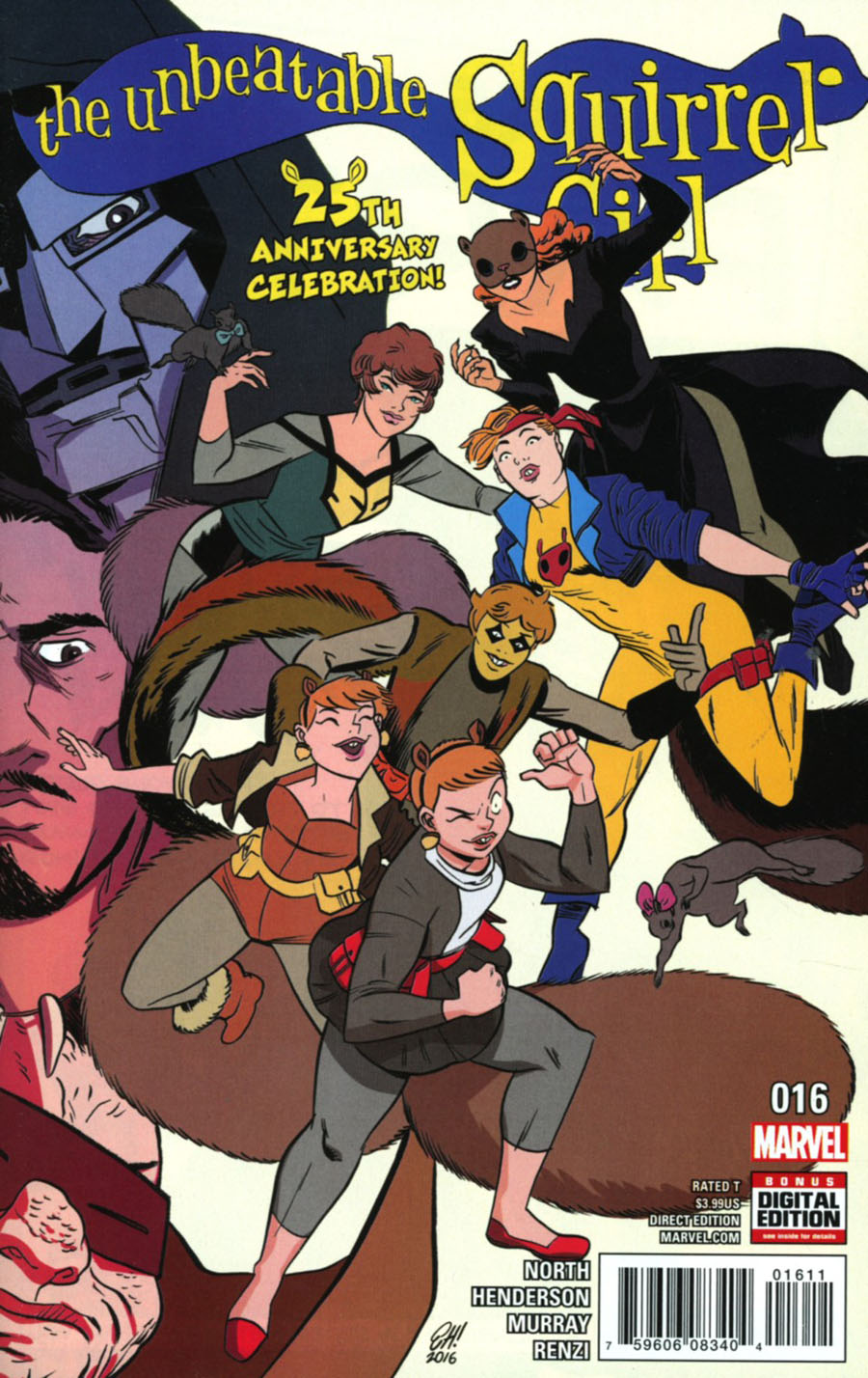 Unbeatable Squirrel Girl Vol 2 #16 Cover A Regular Erica Henderson Cover (Marvel Now Tie-In)