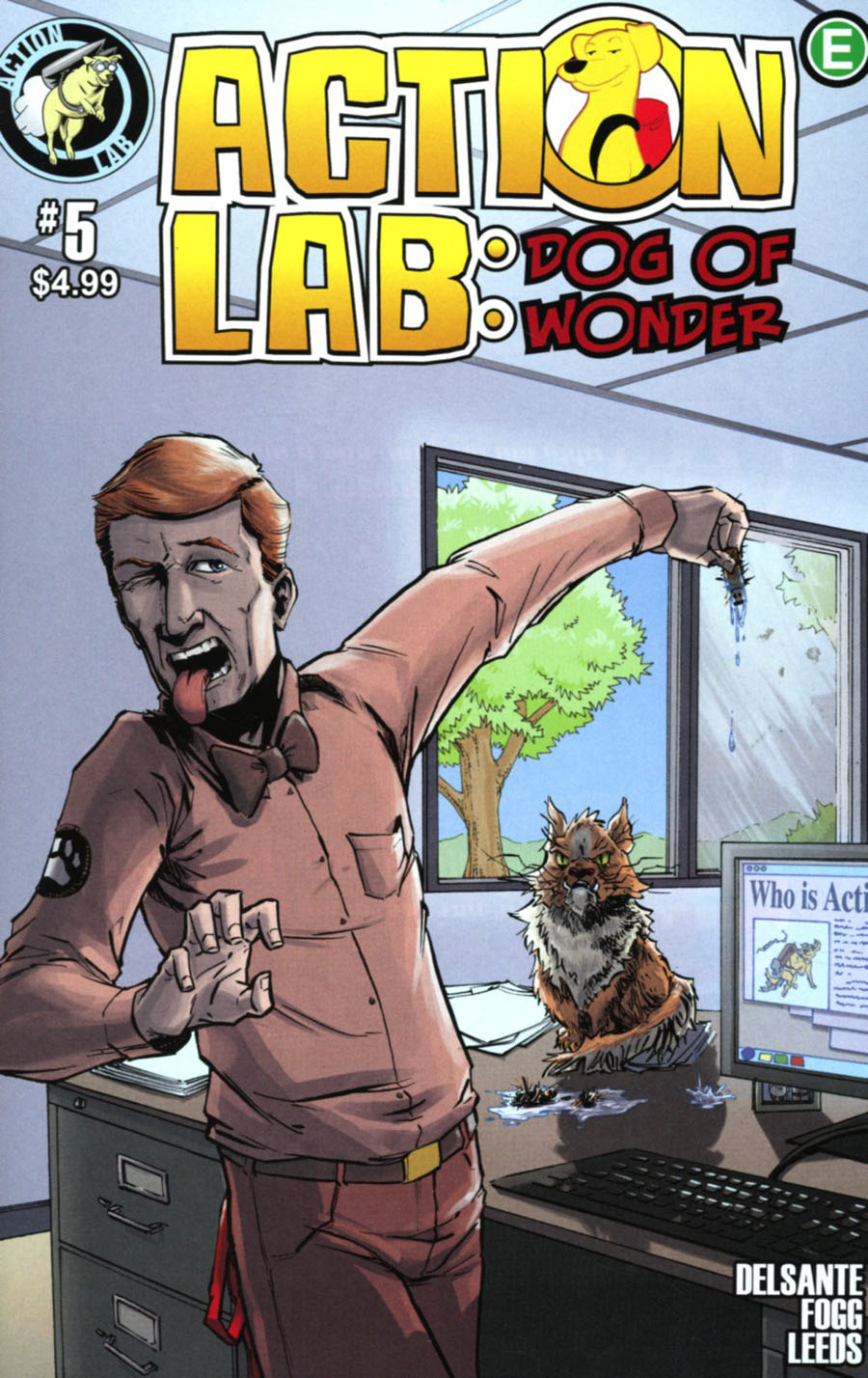 Action Lab Dog Of Wonder #5 Cover B Variant Jay Peteranetz Cover