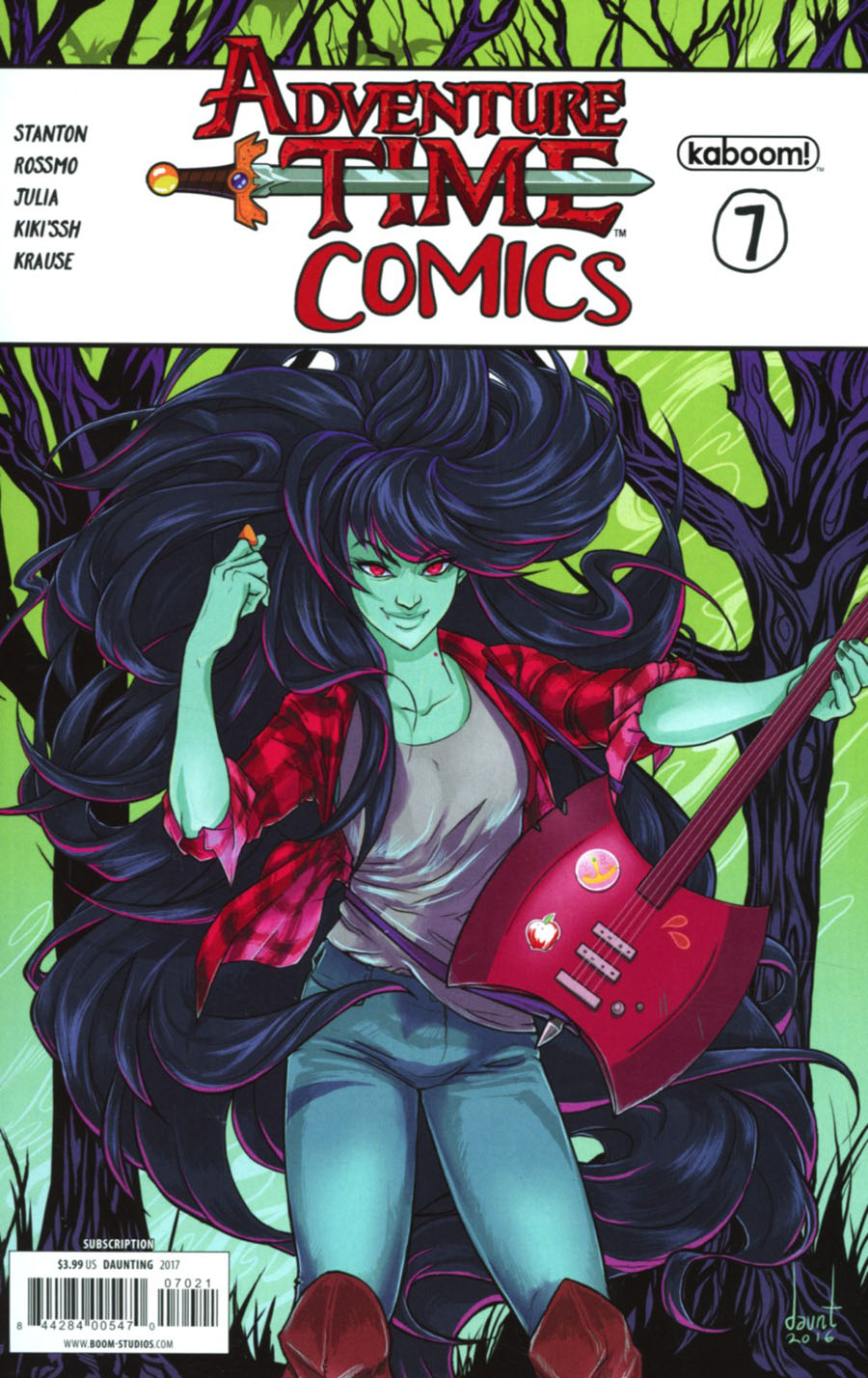 Adventure Time Comics #7 Cover B Variant Meg Daunting Subscription Cover