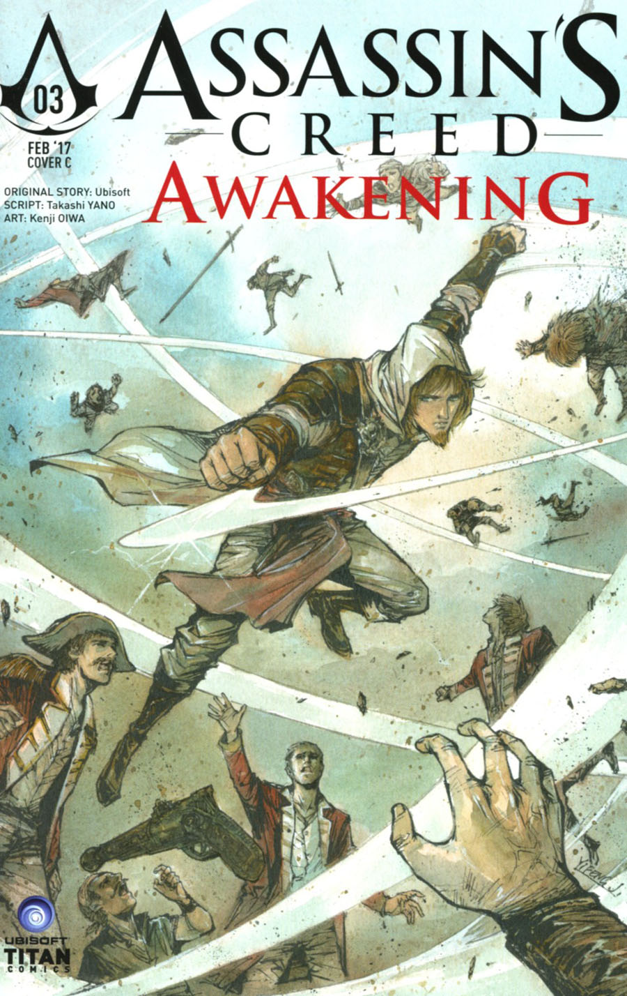 Assassins Creed Awakening #3 Cover C Variant Yifeng Jiang Cover