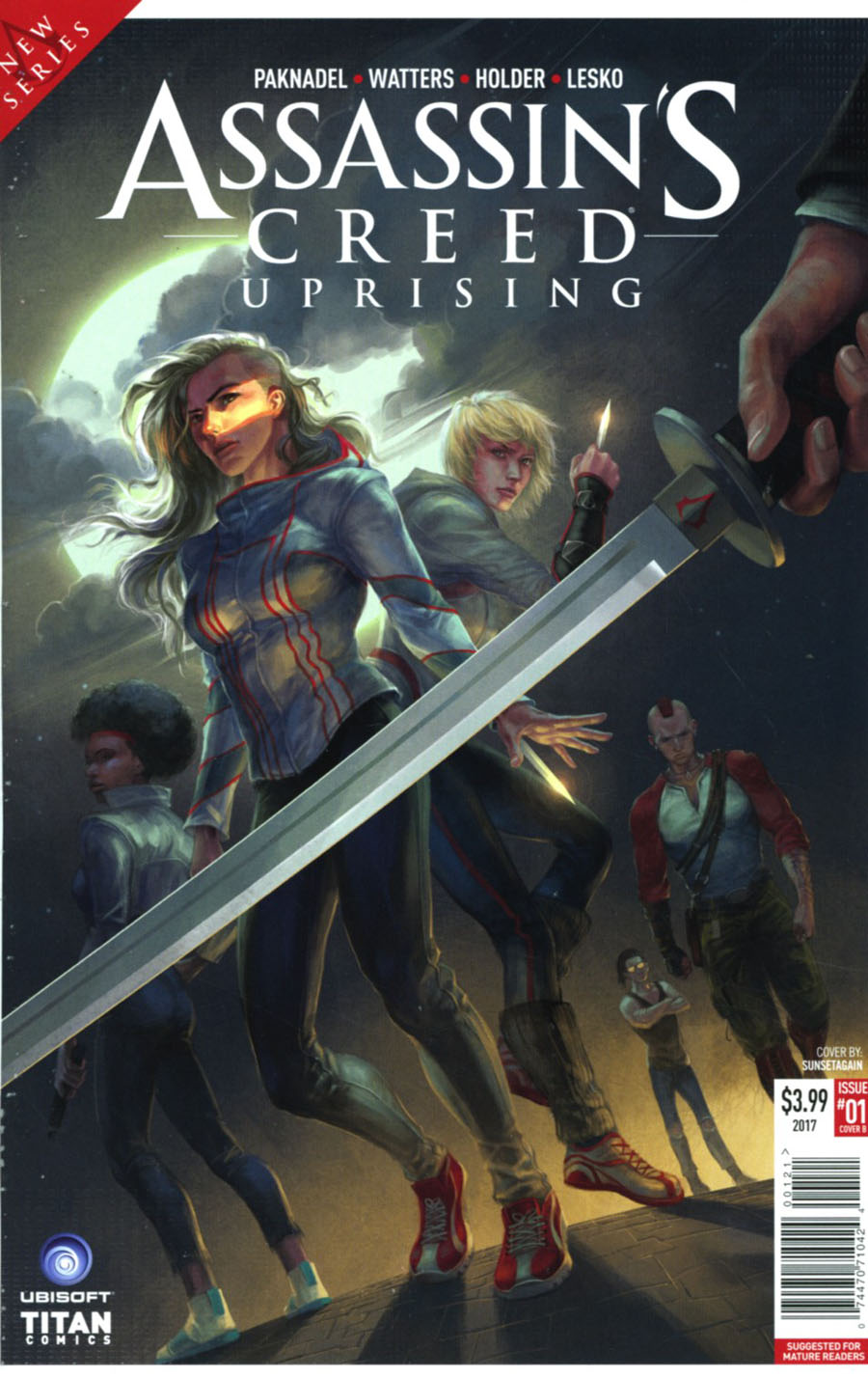 Assassins Creed Uprising #1 Cover B Variant Sunsetagain Cover