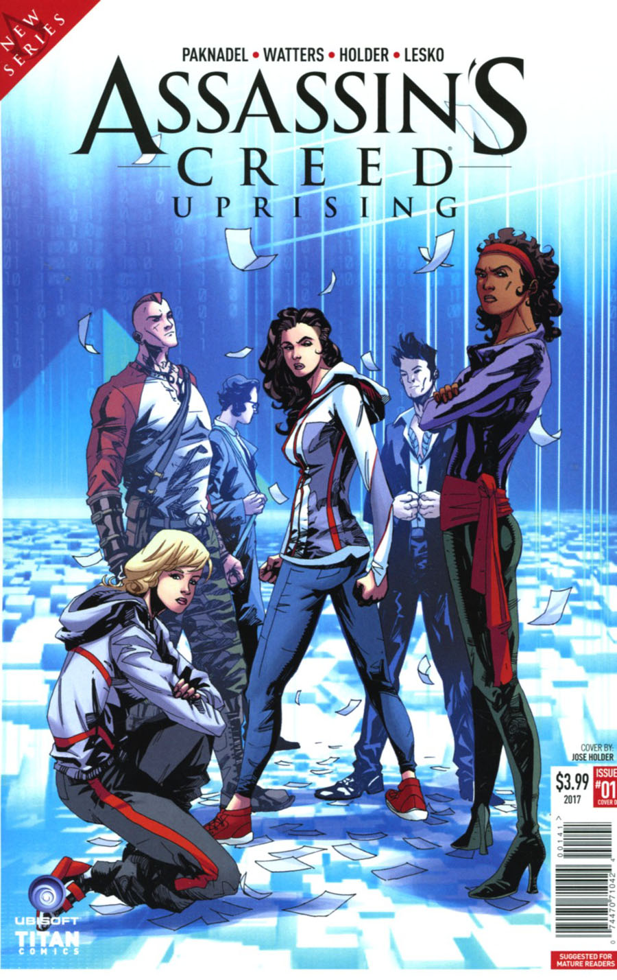 Assassins Creed Uprising #1 Cover D Variant Jose Holder Cover