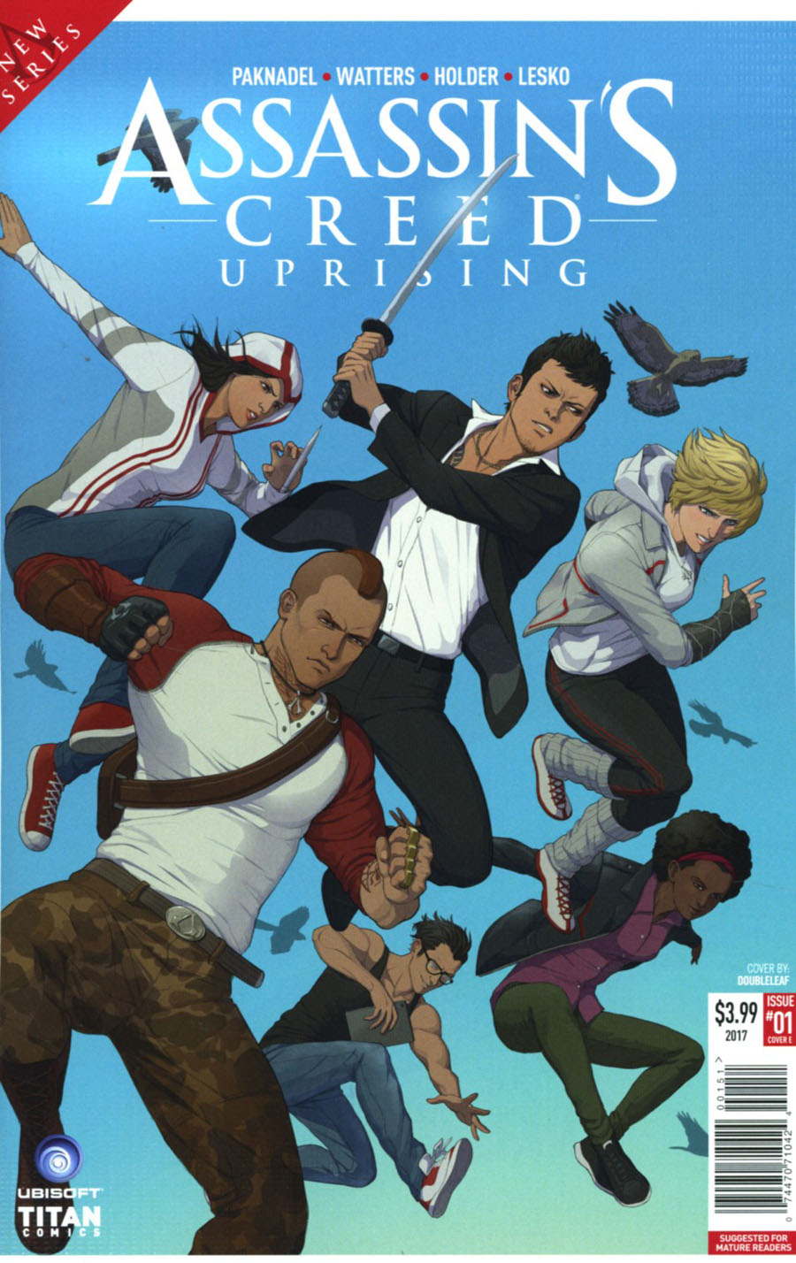 Assassins Creed Uprising #1 Cover E Variant Doubleleaf Cover