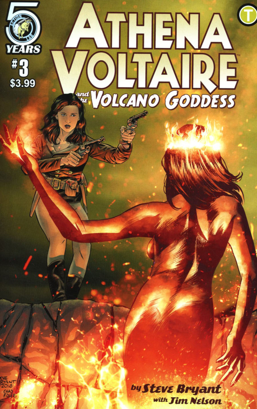 Athena Voltaire And The Volcano Goddess #3 Cover A Regular Steve Bryant Cover