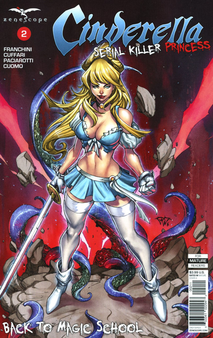 Grimm Fairy Tales Presents Cinderella Serial Killer Princess #2 Cover A Paolo Pantalena