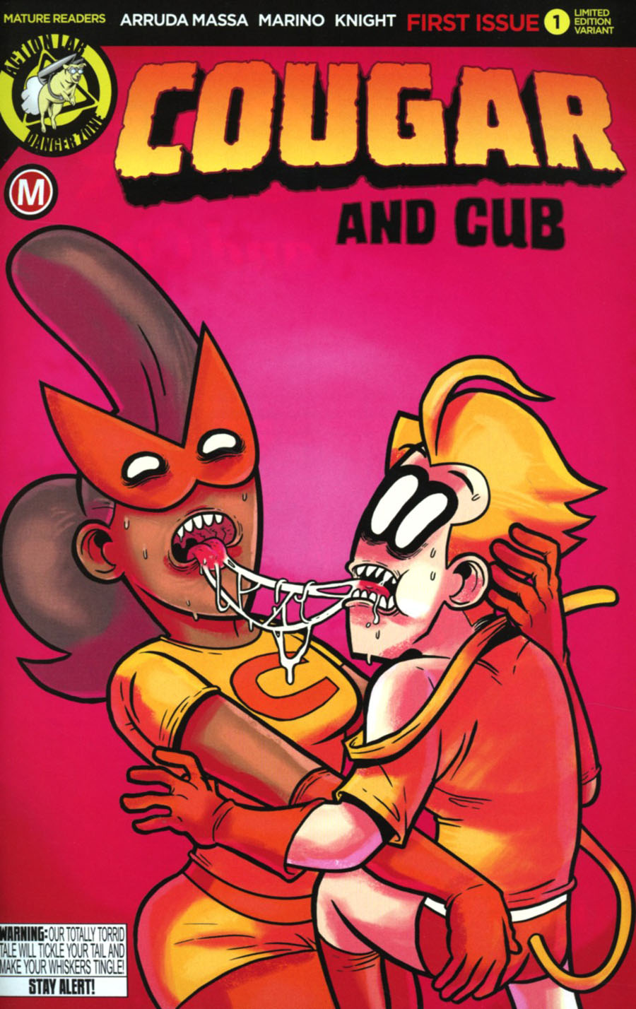 Cougar And Cub #1 Cover B Variant Daniel Arruda Massa Gross Love Cover