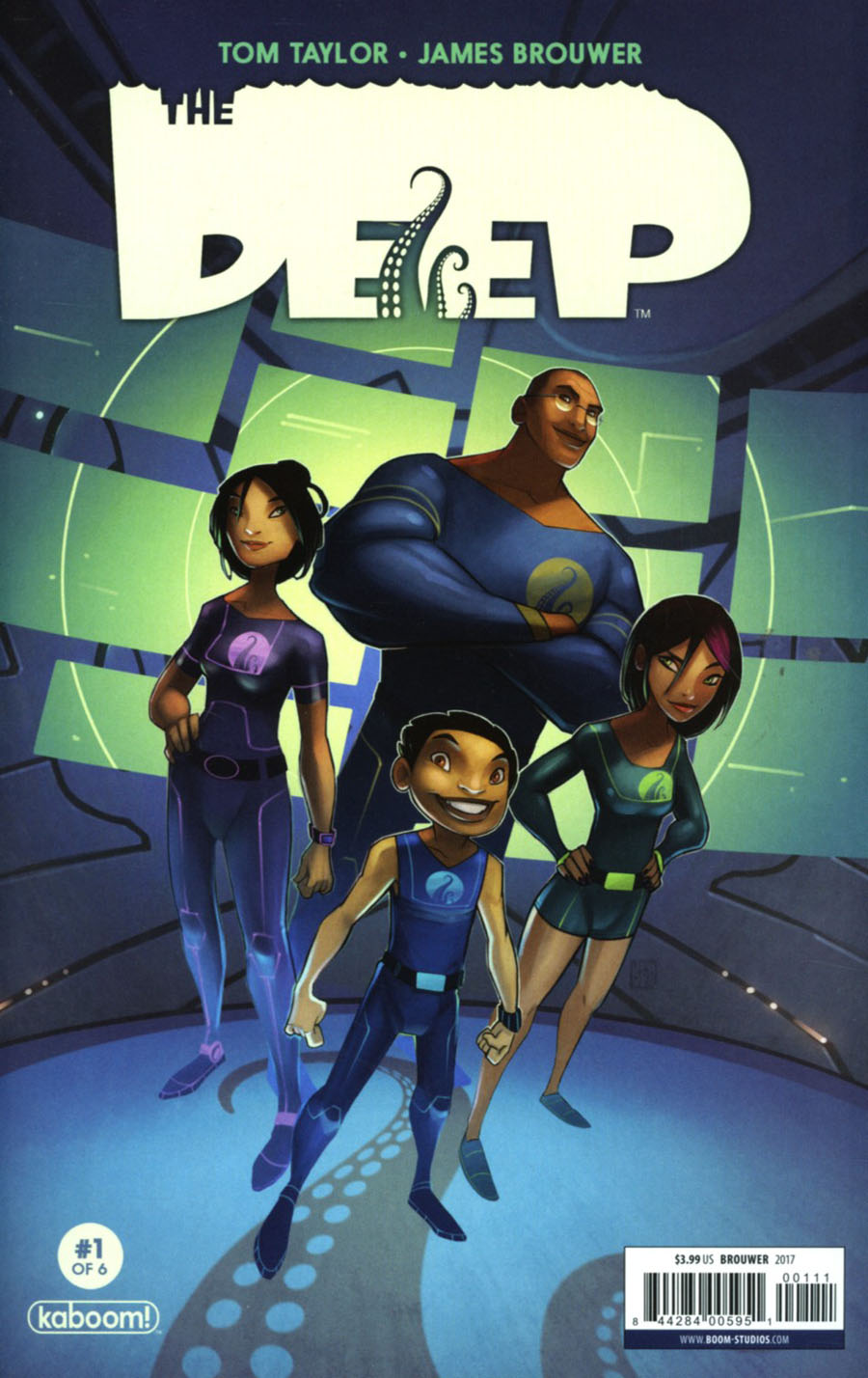 Deep #1 Cover A Regular James Brouwer Cover