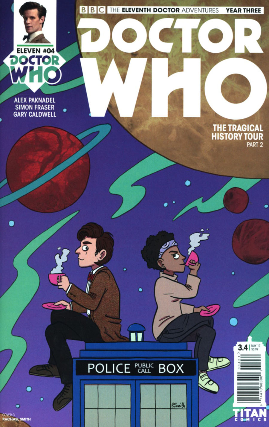 Doctor Who 11th Doctor Year Three #4 Cover C Variant Rachael Smith Cover