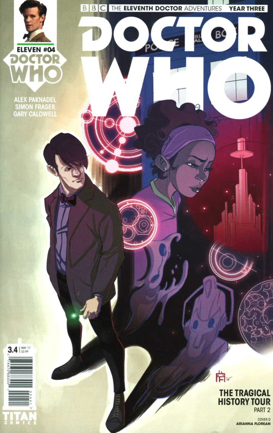 Doctor Who 11th Doctor Year Three #4 Cover D Variant Arianna Florean Cover