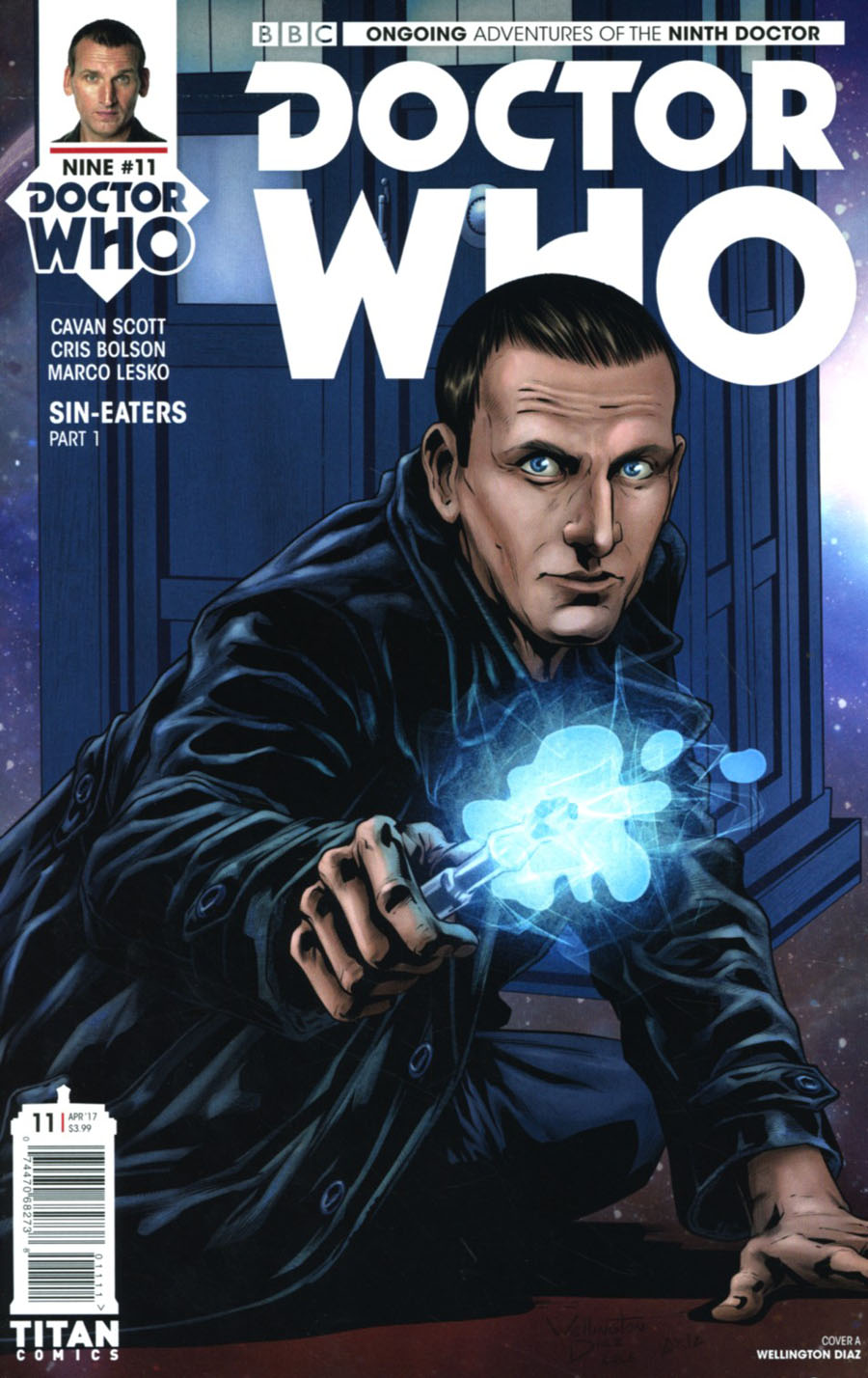 Doctor Who 9th Doctor Vol 2 #11 Cover A Regular Wellington Diaz Cover